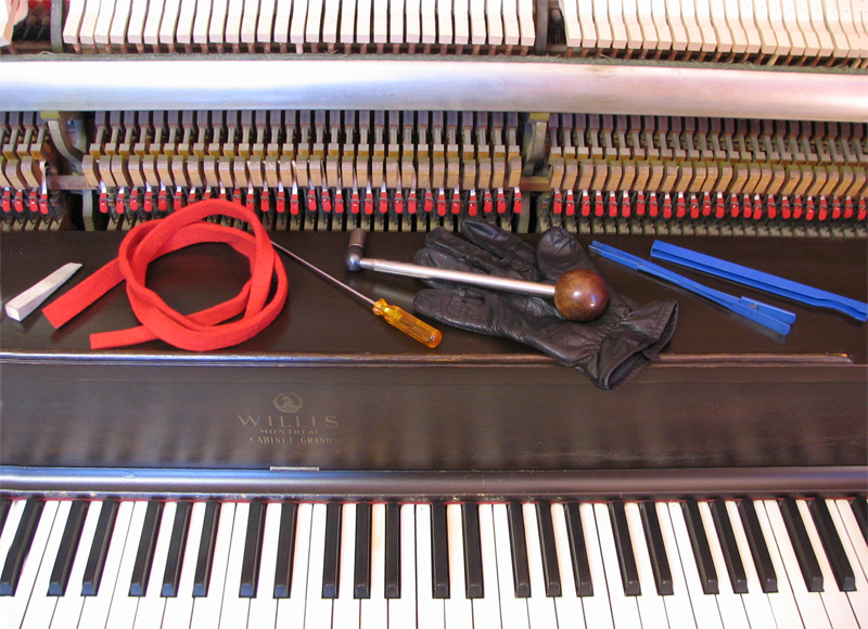 Piano tuning tools